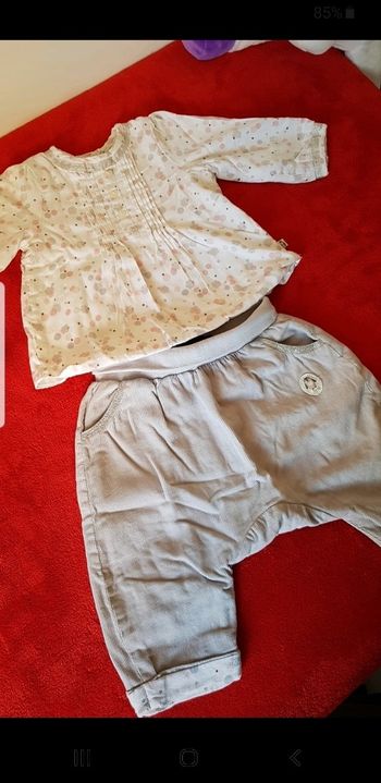 Ensemble sergent major taille 6mois