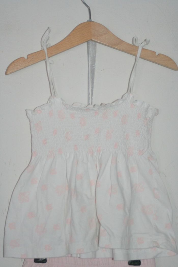 Pyjashort rose clair/blanc Petite penderie de Nuit 5 ans - photo numéro 2