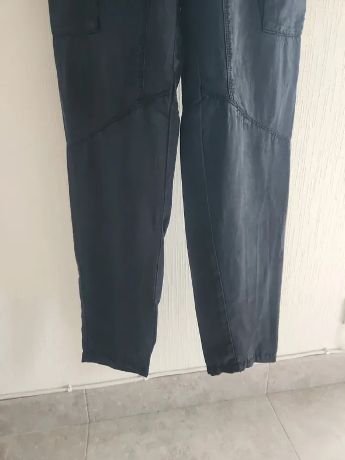 Pantalon cargo en Lyocell IKKS 34 / 36 - photo numéro 6