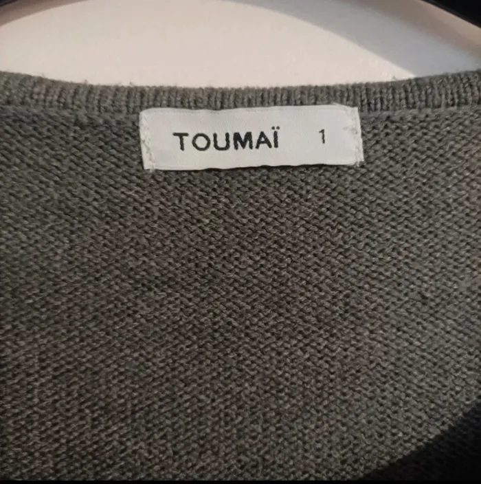 Pull gris Toumaï taille 36 🩵 - photo numéro 3