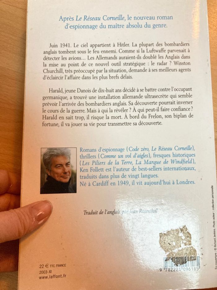 Ken follet le vol du frelon - photo numéro 2