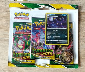 Tripack pokémon EB07 évolution céleste noctali