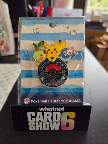 Pins collector édition limitée Pokemon Center Yokohama Pikachu Tortipousse Otaquin
