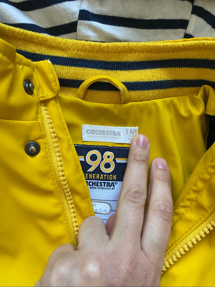 Manteau imperméable orchestra - photo numéro 2