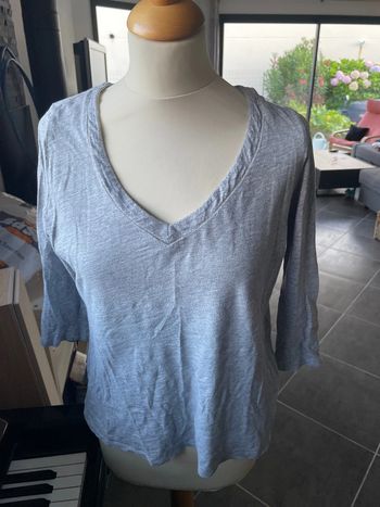 TEE Shirt gris sud express taille M