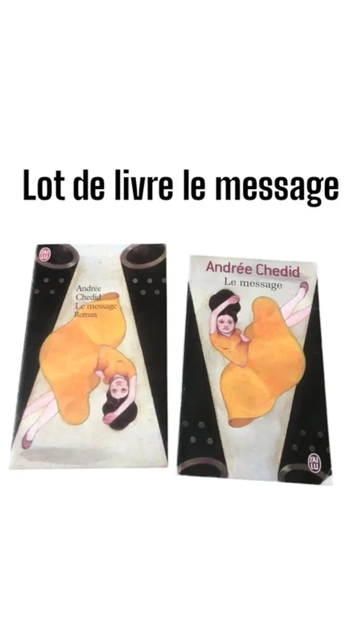Lot de livre le message 📕