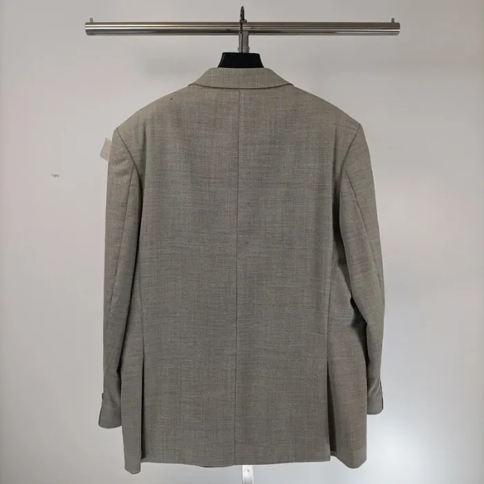 Veste de costume gris clair Saint Hilaire - Élégance classique taille 54 A468 - photo numéro 9