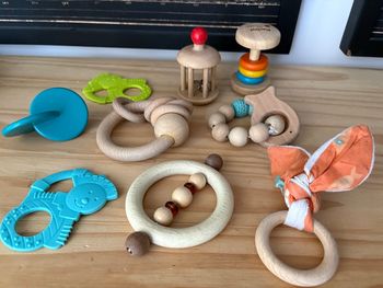 Lot d’anneaux de dentition et d’anneaux sensoriels