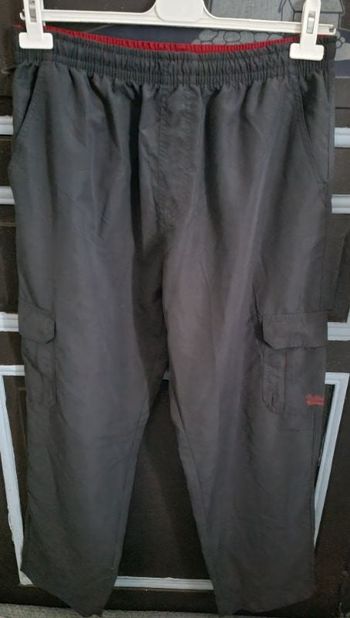 Pantalon de sport gris multipoches 2xl