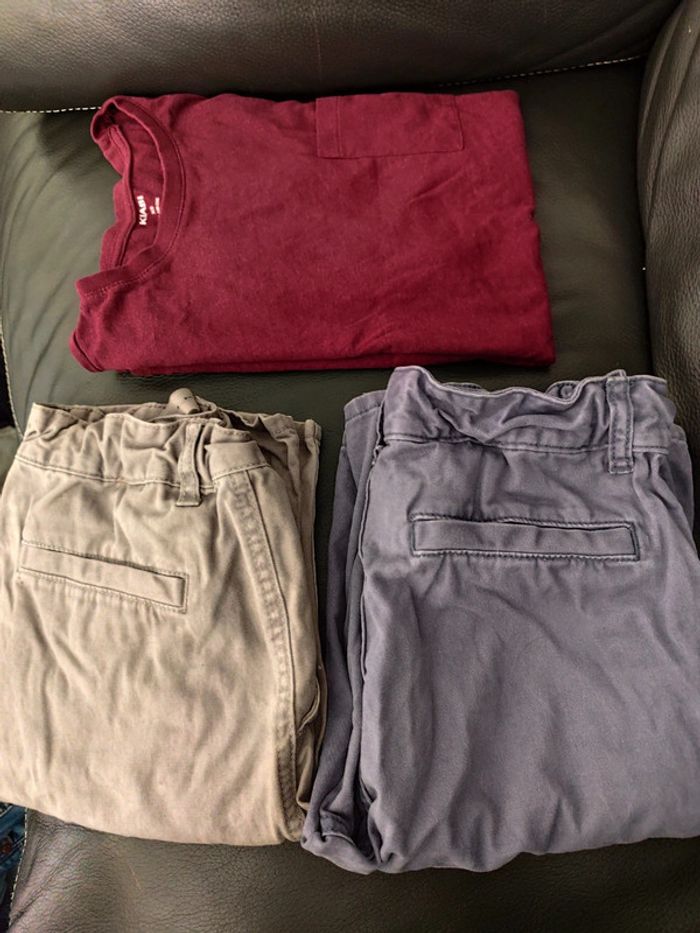 Lot été short Tshirt XS garçon/homme