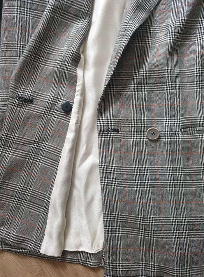 Blazer zara prince de Galles gris - photo numéro 5