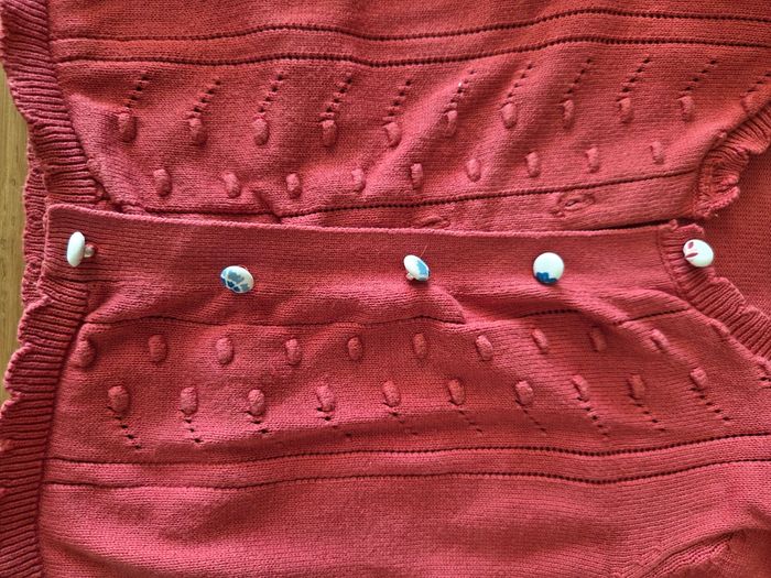 Gilet Sergent Major rouge - photo numéro 3