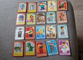 Lot de cartes lego