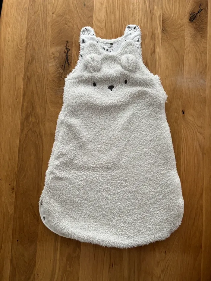 Gigoteuse ourson polaire blanc Verbaudet 6mois