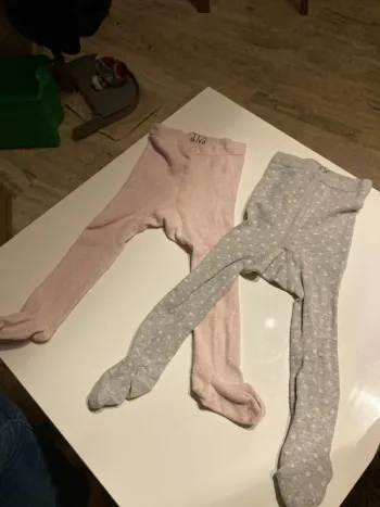 Lot de 2 collants hiver 9-12mois