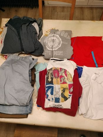 Lot de 15 pièces taille L homme