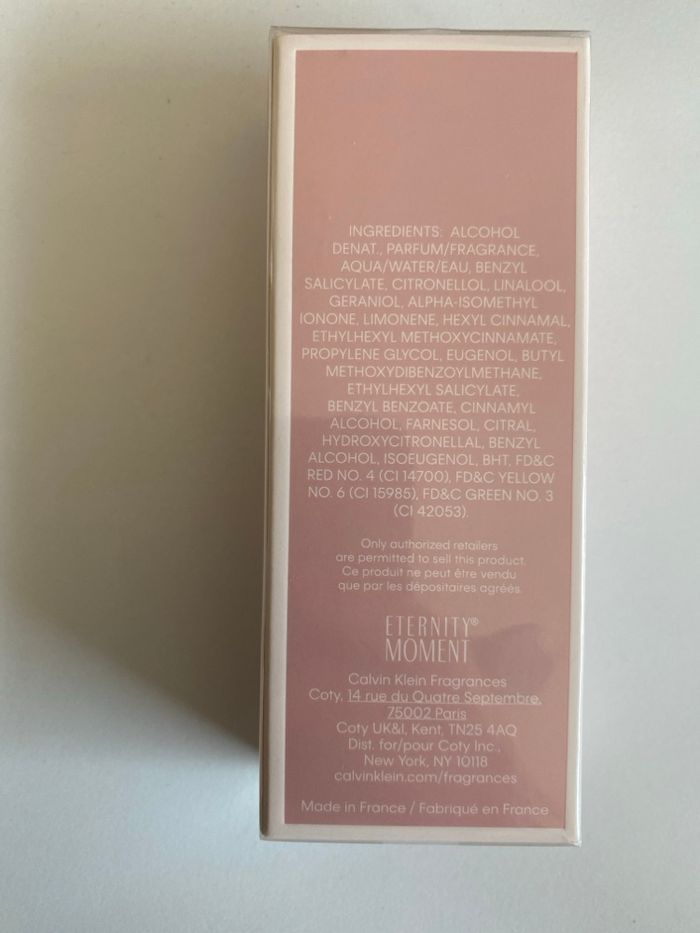 Calvin Klein Eternity Moment  neuf 30ml - photo numéro 2