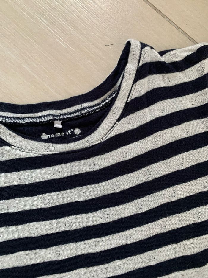 Name It t-shirt rayé 14 ans - photo numéro 2