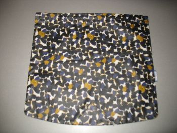 GRAND RABAT BLEU MARINE POUR SAC A MAIN "PAPA PIQUE ET MAMAN COUD" - n°16