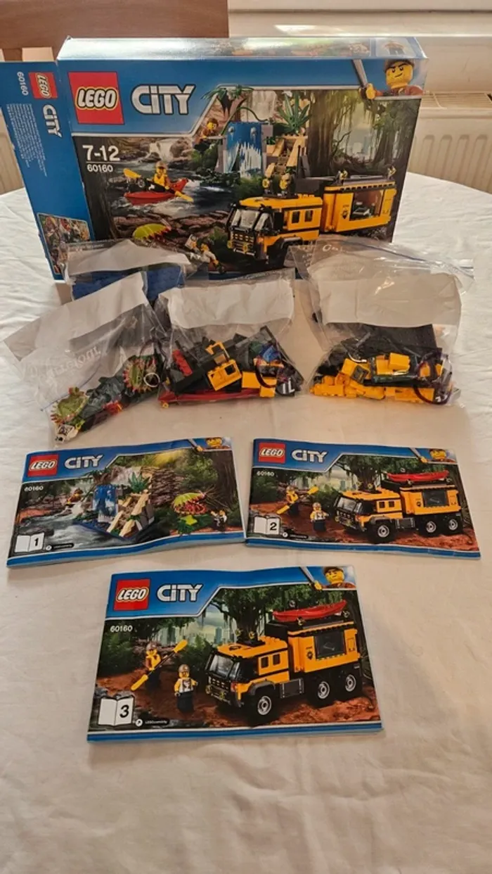 LEGO City 60190- La Jungle Mobile d'exploration