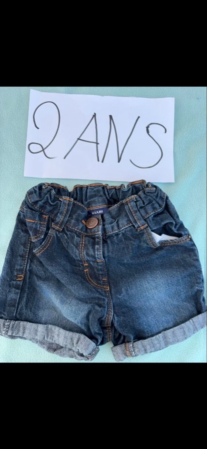 Short en jean Kiabi – Fille 2 ans