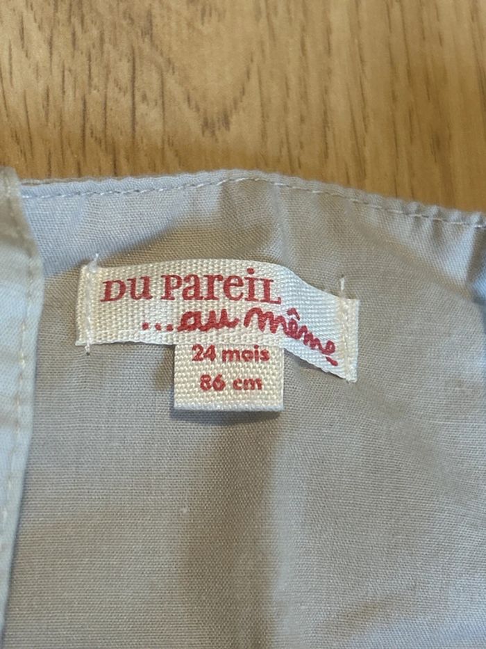 Salopette short DPAM 24 mois - photo numéro 3