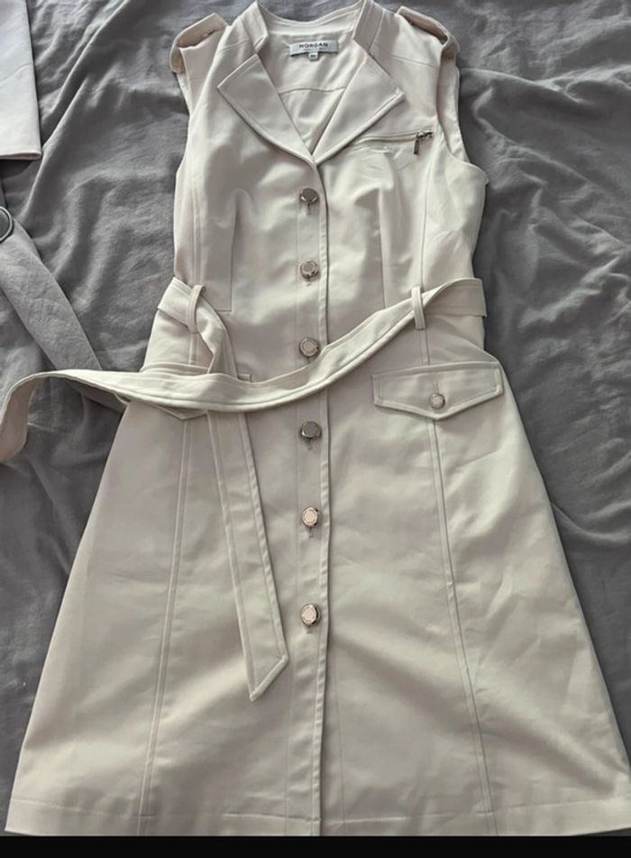 Robe tailleur beige Morgan / 222-Renza T34 - photo numéro 2