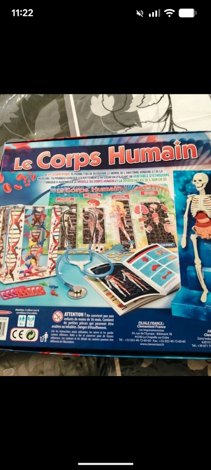 Jeux éducatifs, le corps humain science et jeux. À partir de 9 - photo numéro 7