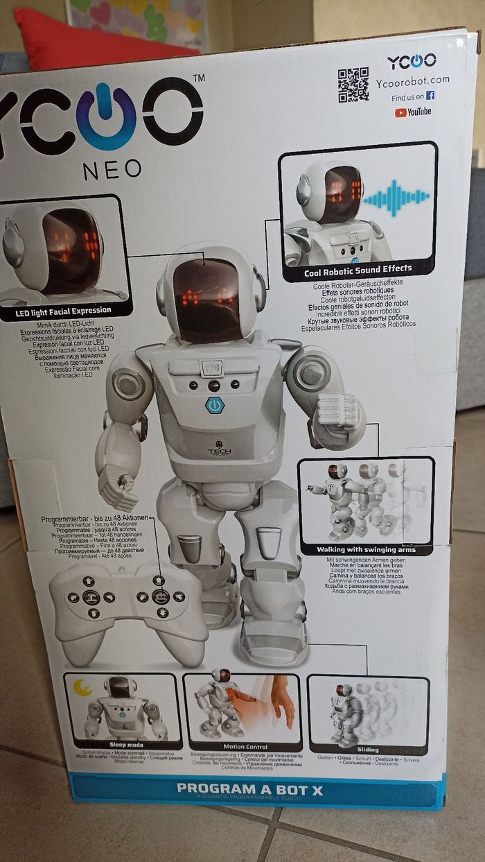 Robot télécommandé programmable - photo numéro 3