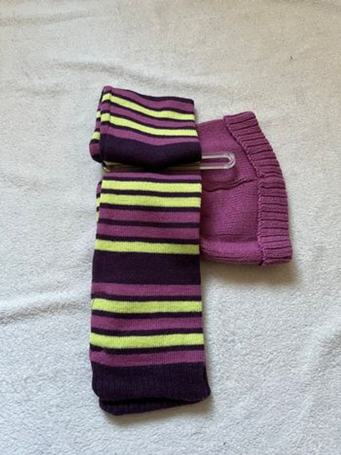 Ensemble bonnet et écharpe fille Taille 2 ans Neuf - photo numéro 5