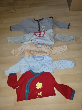 Lot de 5 pyjamas pour bébé de 18 mois