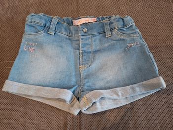 Short en jeans