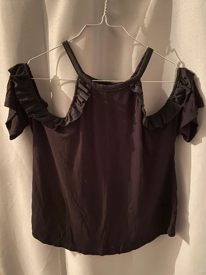 Tee-shirt épaules nues - photo numéro 4