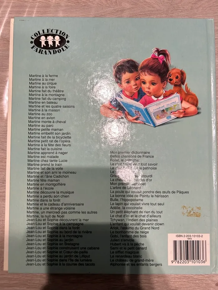 Livre vintage "Martine à la mer" - photo numéro 2