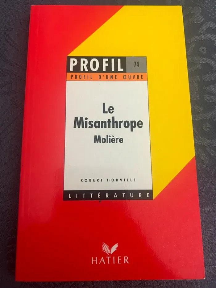 Profil d’une œuvre : le Misanthrope de Molière