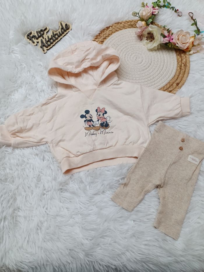 Ensemble Minnie 1 mois comme neuf