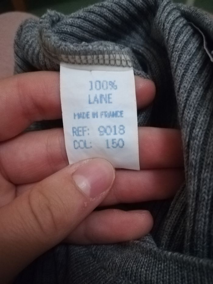 Petit pull gris Armor Lux, taille M, 100%laine, parfait état - photo numéro 4