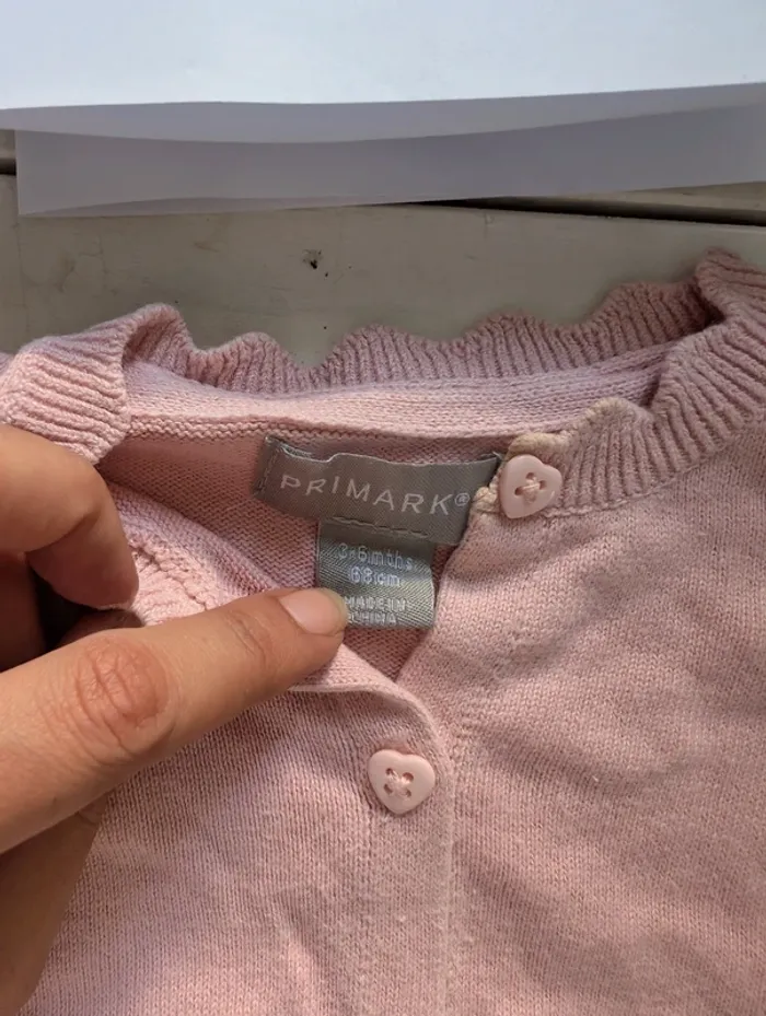 Gilet bébé fille 3/6 mois - photo numéro 2