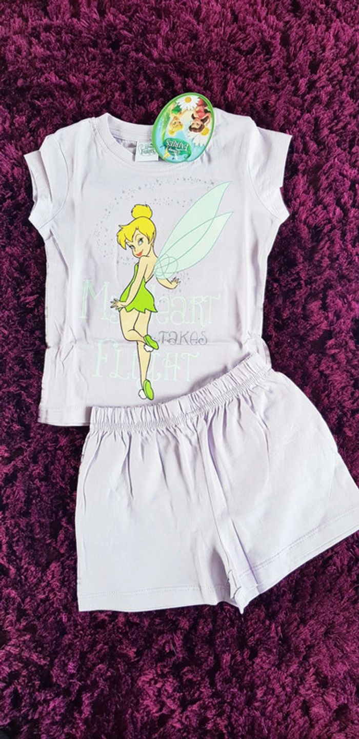 pyjama 2 ans fée clochette disney