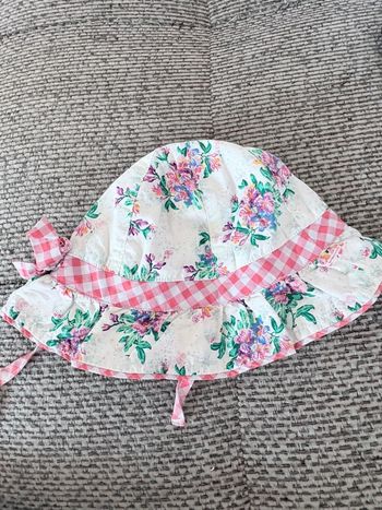 Bonnet réversible fille Kenzo kids