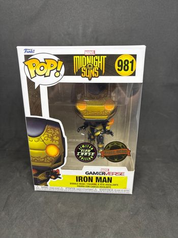 Funko pop marvel Disney chase iron man midnight suns 981