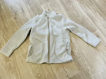 Gilet  chaud beige quechua 5 ans