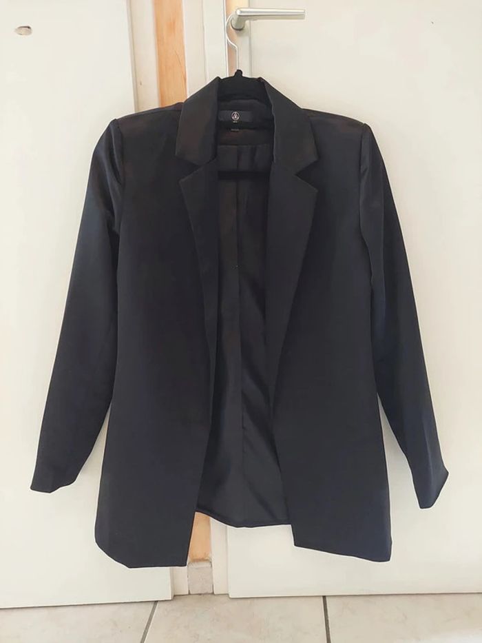Veste style smoking satinée - photo numéro 2