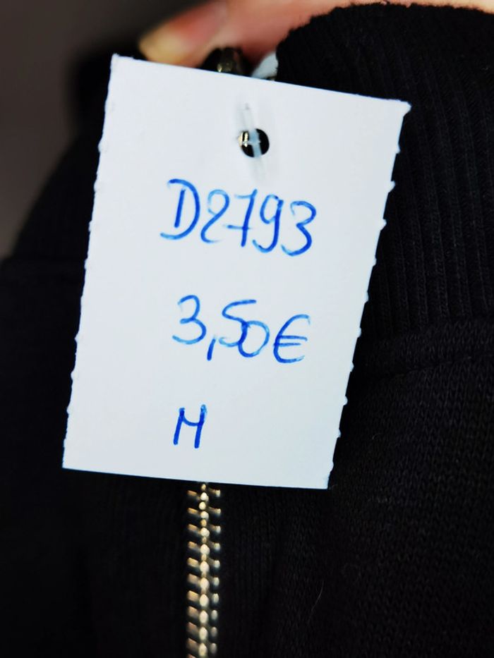 D2793 - veste zippée court femme taille M - photo numéro 3