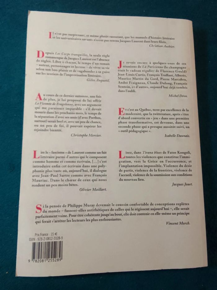 Atelier du roman - Jacques Laurent ou le roman en liberté - photo numéro 2