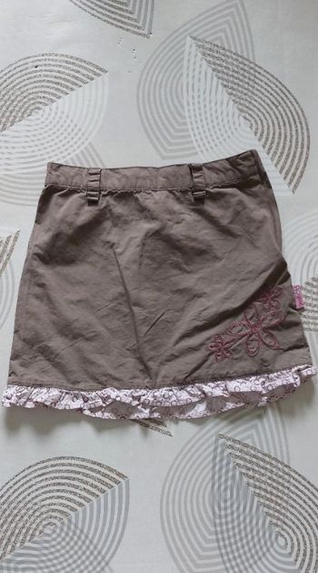 Jolie jupe courte avec petit volant bébé fille 24 mois