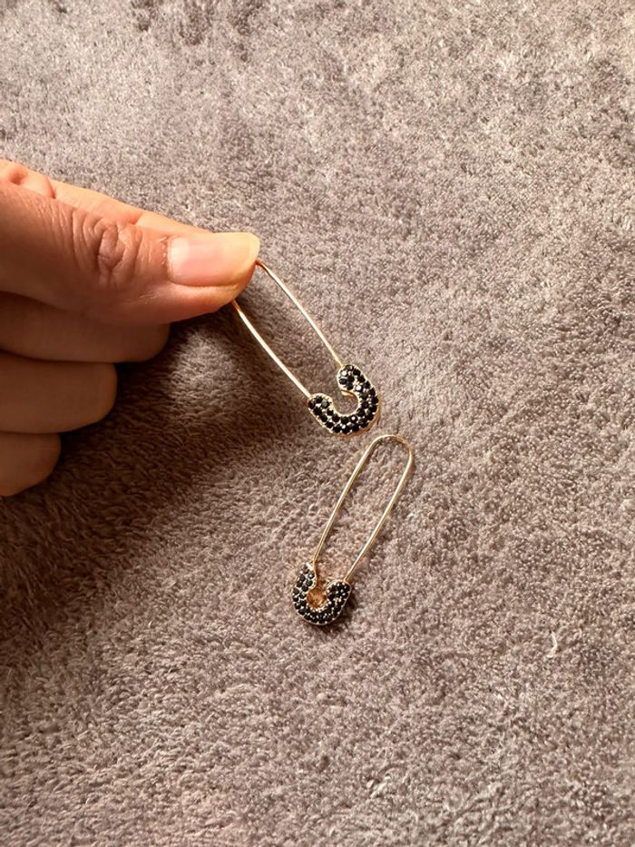Boucles d’oreille + 1 boucle d’oreille faux piercing - photo numéro 3