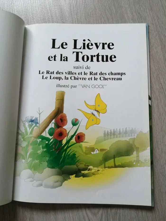 Livre il était une fois le lièvre et la tortue de dolphino - photo numéro 2