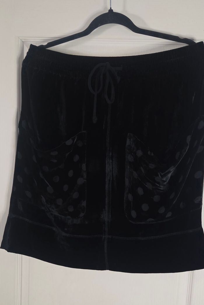 Jupe Velours SONIA by Sonia Rykiel XL – Soie & Viscose – Chic Parisien - photo numéro 2