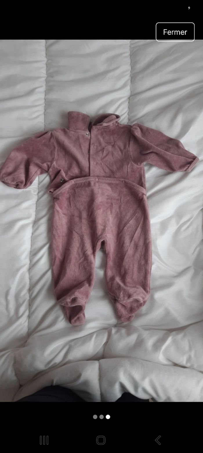 Pyjama bébé fille 3 mois - photo numéro 3